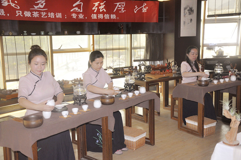 成都茶艺师培训学什么?像天晟茶艺培训学校一样先学茶吗?